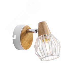Светильник настенно-потолочный спот Rivoli Naturale 7002-701 1 x E14 40 Вт поворотный (Б0038096) - ЭРА (Энергия света)