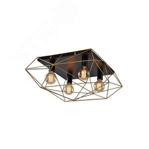 Светильник потолочный Rivoli Roxana 4097-304 4 х Е27 40 Вт дизайн для натяжных потолков (Б0053042) - ЭРА (Энергия света)