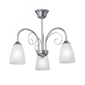 Люстра V3736-9/3PL 3xE14 макс. 40Вт плафон ПП - VITALUCE