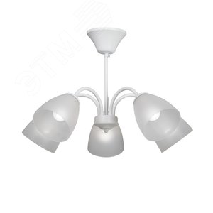 Люстра V3754-0/5PL 5xE14 макс. 40Вт плафон ПП - VITALUCE