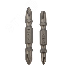 Мини-набор бит двусторонних PZ2xPZ2, PZ1xPZ3-50 мм (упак - 2 шт) - REXANT