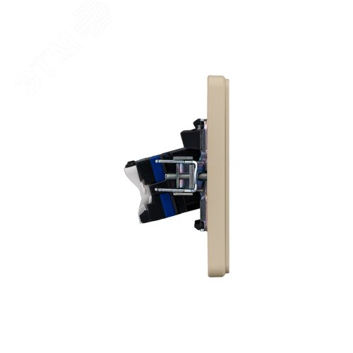 Розетка ROUND двойная компьютерная RJ45+RJ45 категория 6 шелк - фото 4