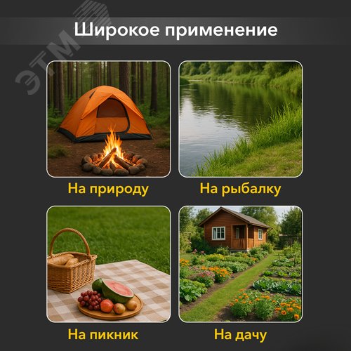 Генератор бензиновый инверторный KR3500IO, 3,5кВт, 7л, откр - фото 5