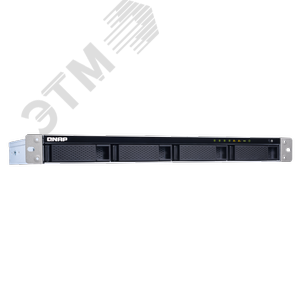 Сетевое хранилище 4 отсека 3,5‘‘/2,5‘‘, ARM Cortex-A15 Annapurna Labs AL-314 1,7 ГГц, DDR4 8 ГБ - QNAP