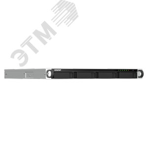 Сетевое хранилище 4 отсека 3,5''/2,5'', Intel Celeron N5105/N5095 2,0 ГГц, DDR4 8 ГБ - QNAP