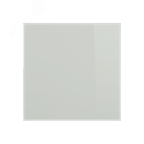 Панель декоративная D100/125 179х179 стекло, цвет белый - DiCiTi