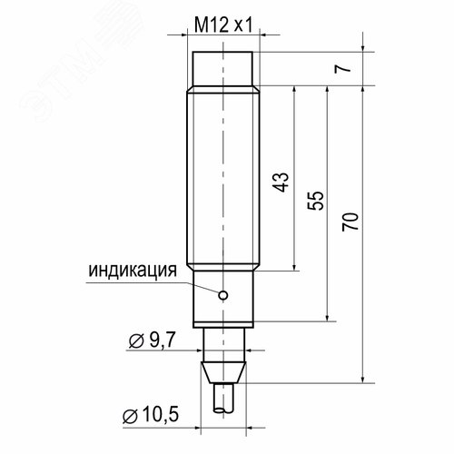 Выключатель бесконтактный ISN EF2A-31P-4-LZ - фото 3
