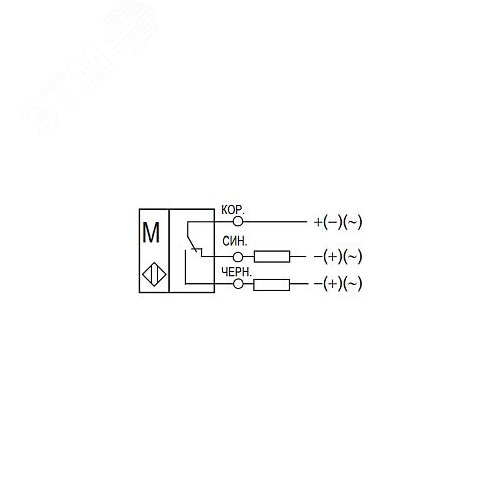 Выключатель бесконтактный MS UN1P-43-С (MS UN3P-C) - фото 2