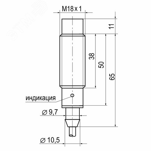Выключатель бесконтактный ISN EF4A-32N-8-LZ-C - фото 2