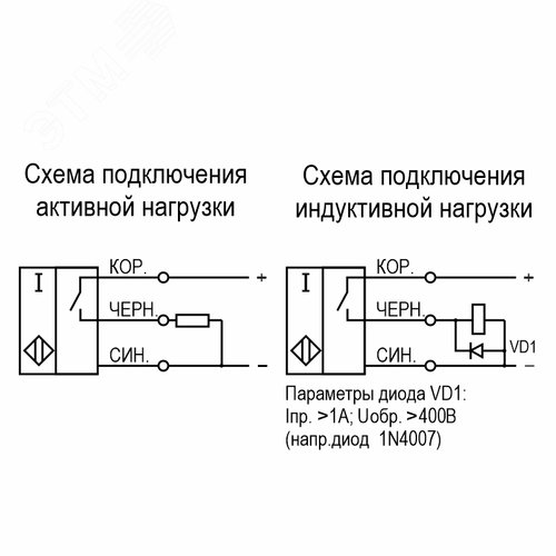 Бесконтактный выключатель ISN EC4A-31P-12-LZS4 - фото 4