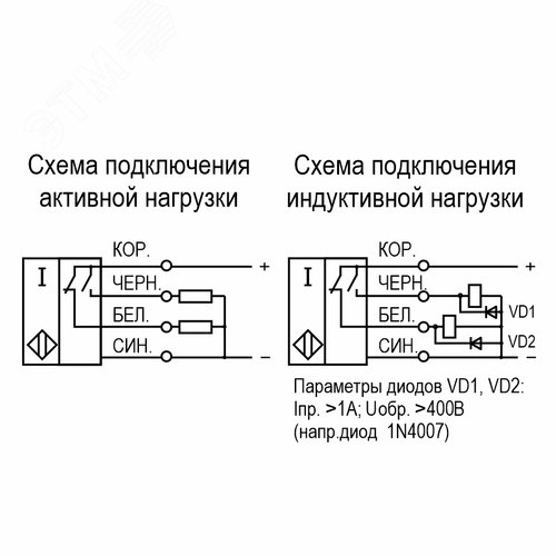 Выключатель бесконтактный ISN EC2A-43P-4-LZS4 - фото 4