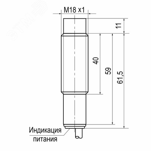 Преобразователь перемещения индуктивный ISAN E41A-31P-8-P - фото 3