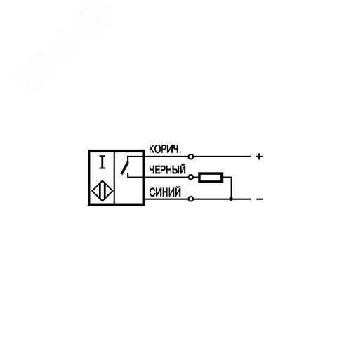Бесконтактный выключатель ISB D1B-31P-1.5-L - фото 2