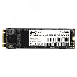 Накопитель SSD M.2 2280 240GB NextPro UV500TS240 (SATA-III) - Exegate