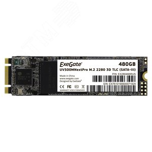 Накопитель SSD M.2 2280 480GB NextPro UV500TS480 (SATA-III) - Exegate