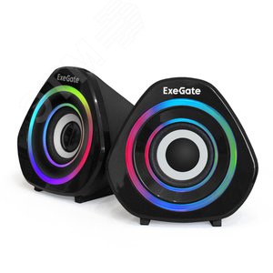 Акустическая система 2.0 Accord 210 (питание USB, 2х3Вт) - Exegate