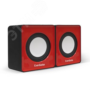 Акустическая система 2.0 Disco 140 Red (питание USB, 2х3Вт) - Exegate