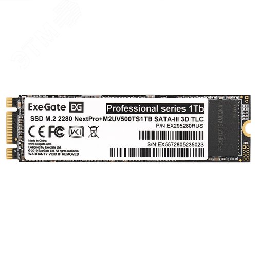 Накопитель SSD M.2 2280 1Tb NextPro+, SATA-III, M2UV500TS1TB - фото 2