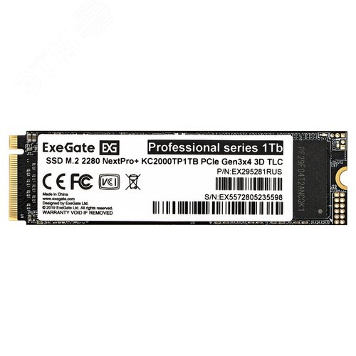 Накопитель SSD M.2 2280 1Tb NextPro+, SATA-III, KC2000TP1TB - фото 2