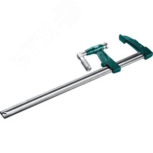 Струбцина тип F 600/125 мм, EXTREM EF-60/12 - ЗУБР, артикул 32013-125-600_z01