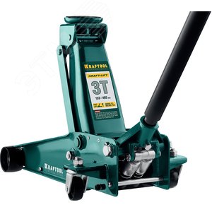 Подкатной домкрат с быстрым подъемом для СТО KRAFT-LIFT 3т 130-465мм - фото 2