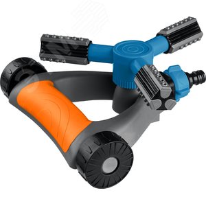 Круговой распылитель PROLine RR-Pro 3 профессиональных сопла, на подставке с колёсиками - ЗУБР