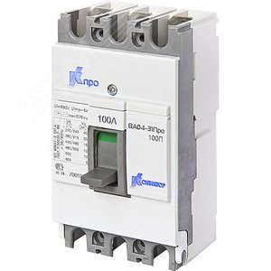 Выключатель автоматический ВА04-31 Про 3p 32 А Icu-10 kA (100C) - Контактор (IEK)