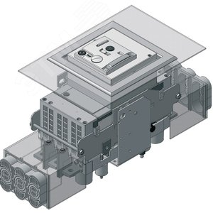 Уплотнитель двери IP40 для стац. и втыч. ВА50-39Про (с мотор.приводами или с повор. рукоятками) или для выдв. ВА50-39Про с мотор. приводами - Контактор (IEK)