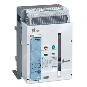 Выключатель автоматический воздушный Протон 16C 1600A, 3P, Icu-50kA (Н), ВА50-45 (Сборка на заводе: Доп контакты сигн(7006105), Моторный привод(7006122), Включающая катушка(7006129), Независимый расцепитель(7006136)) (7006069 (сборка)) - Контактор