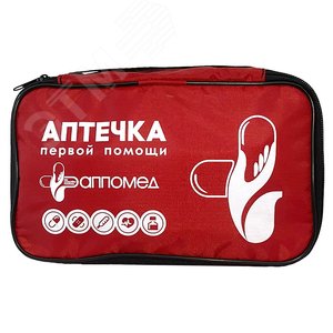 Аптечка для оказания первой помощи работникам по приказу Минздрава России № 1331н пластиковый чемоданчик - фото 2
