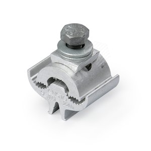 SL37.1 Зажим соединительный плашечный 1 болт М8, Al 6-95 мм2 и Al 6-95 мм2 (SL37.1)