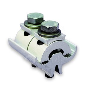SL37.2 Зажим соединительный плашечный 2 болта М8, Al 6-95 мм2 и Al 6-95 мм2 (SL37.2) - Ensto