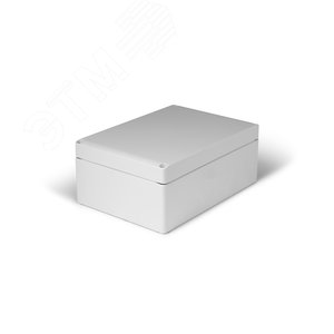 Корпус термопластиковый Cubo S 175 x 250 x 100 мм, 75 мм основание, глухая стенка, серая крышка, ABS, IP 66/67 (SABP182510HG) - Ensto