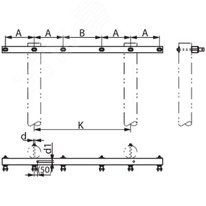Траверса SH176.1R - Ensto
