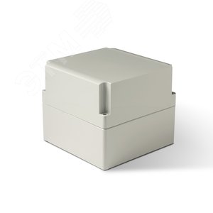 Корпус термопластиковый Cubo S 175 x 175 x 150 мм, 75 мм основание, глухая стенка, серая крышка, PC, IP 66/67 (SPCP181815HG) - Ensto