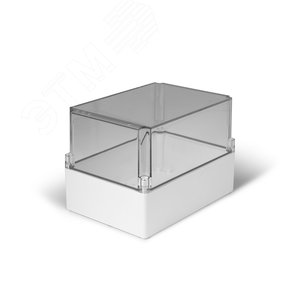 Корпус термопластиковый Cubo S 175 x 250 x 175 мм, 75 мм основание, глухая стенка, прозрачная крышка, PC, IP 66/67 (SPCP182518HT) - Ensto
