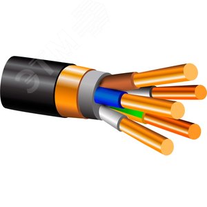 Кабель силовой ВВГЭнг(А)-LS 5х2,5ок (N, PE) - 0,66 ТРТС - Экокабель