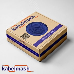 Провод силовой ПуГВнг(А)-LS 1х2,5 синий(100м)коробка ТРТС - фото 2