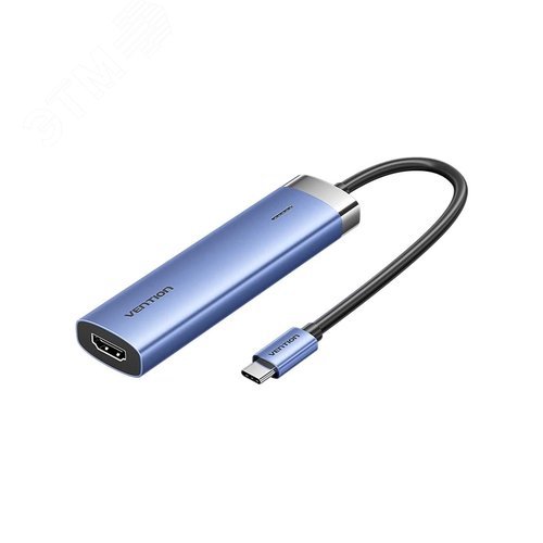 Мультифункциональный хаб USB Type C 5 в 1 - Vention