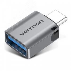 Адаптер переходник OTG USB Type C M на USB 3.0 AF, контакты никелированные - Vention