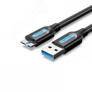 Кабель USB 3.0 AM на micro B, 0.5 м. - Vention