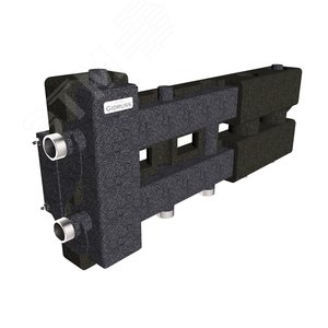 Коллектор с гидрострелкой BM-60-3D.EPP на 3 контура G1', с термоизоляцией до 60 кВт, ст. 09Г2С - фото 2