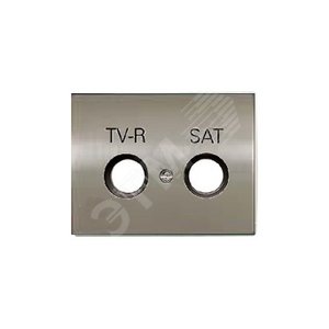 накладка TV-R/SAT розетки  Olas перламутровый металлик - ABB