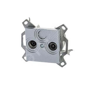 ABB Levit Серебро Розетка TV-R оконечная | 5011H-A03503 70W | 2CHH083503A6070 | ABB - фото 2