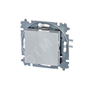 ABB Levit Серый / белый Переключатель 1-кл. | 3559H-A06445 16W | 2CHH590645A6016 | ABB - фото 2