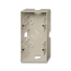ABB Basic 55 Шампань Коробка для открытого монтажа, 2-постовая | 1799-0-0963  | 2CKA001799A0963 | ABB - фото 2