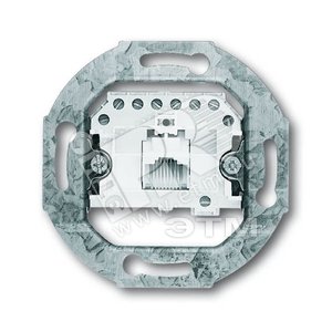 Мех-м телефонной розетки RJ 11/12 RJ 45 кат. 3, 8(8) - ABB