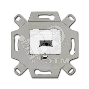 Механизм USB-розетки/разъёма, USB-type A, USB2.0, 5 полюсов, цвет альпийский белый | 0230-0-0419  | 2CKA000230A0419 | ABB - ABB