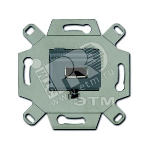 Механизм USB-розетки/разъёма, USB-type A, USB2.0, 5 полюсов, цвет серый | 0230-0-0420  | 2CKA000230A0420 | ABB - ABB
