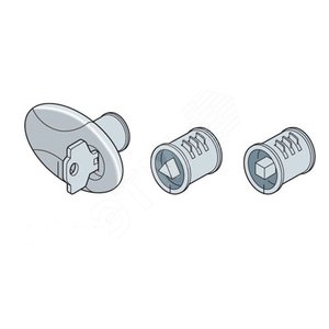 Замок квадратный для шкафа GEMINI | 1SL0339A00 | ABB - фото 2